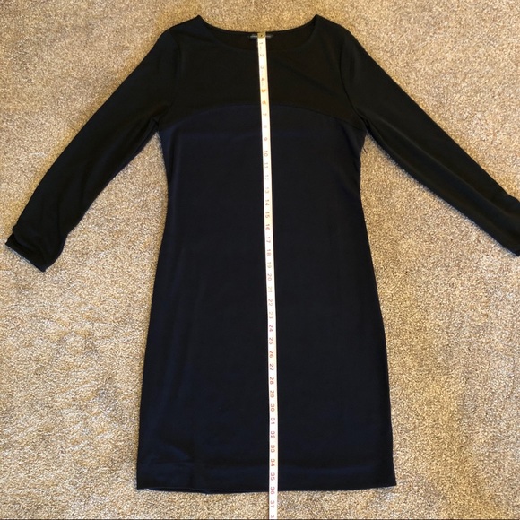 Banana Republic navy/black long sleeve dress - Picture 9 of 14